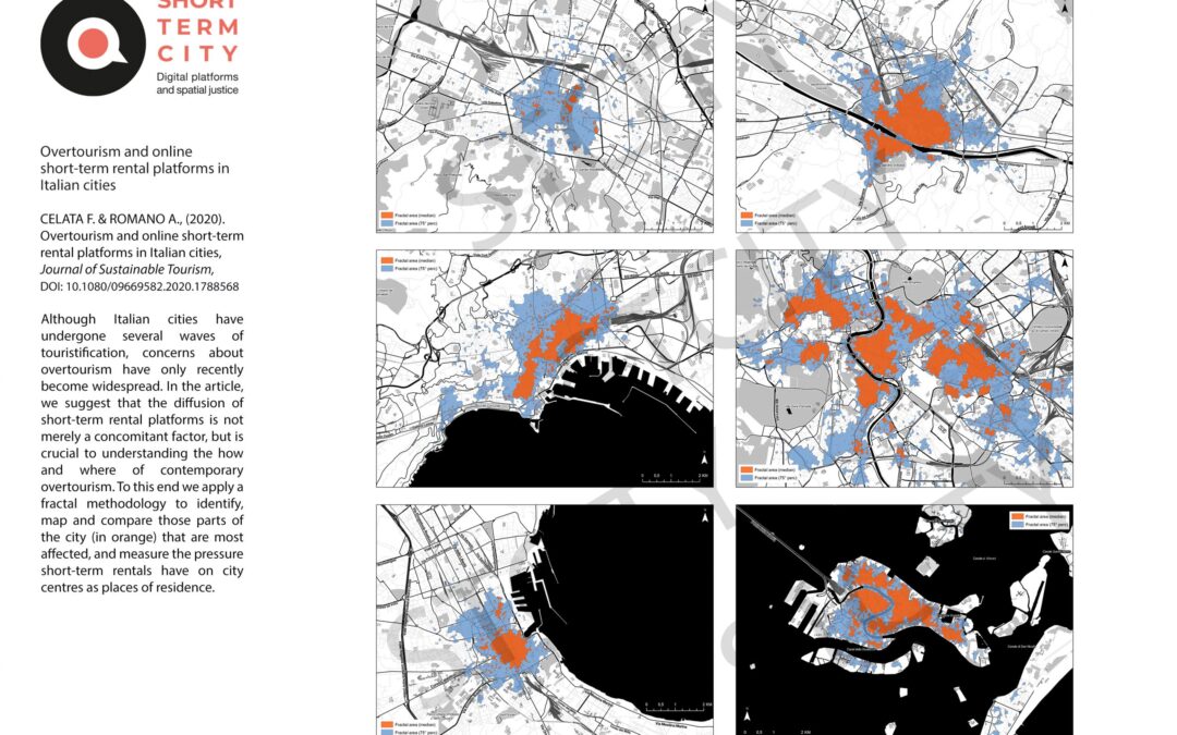 Overtourism and online short-term rental platforms in Italian cities