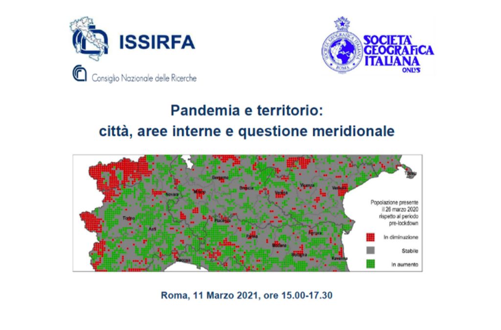 Pandemia e territorio: città, aree interne e questione meridionale