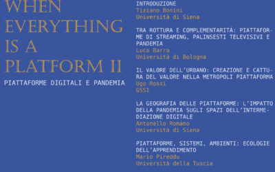 When Everything is a Platform II – Piattaforme e Pandemia